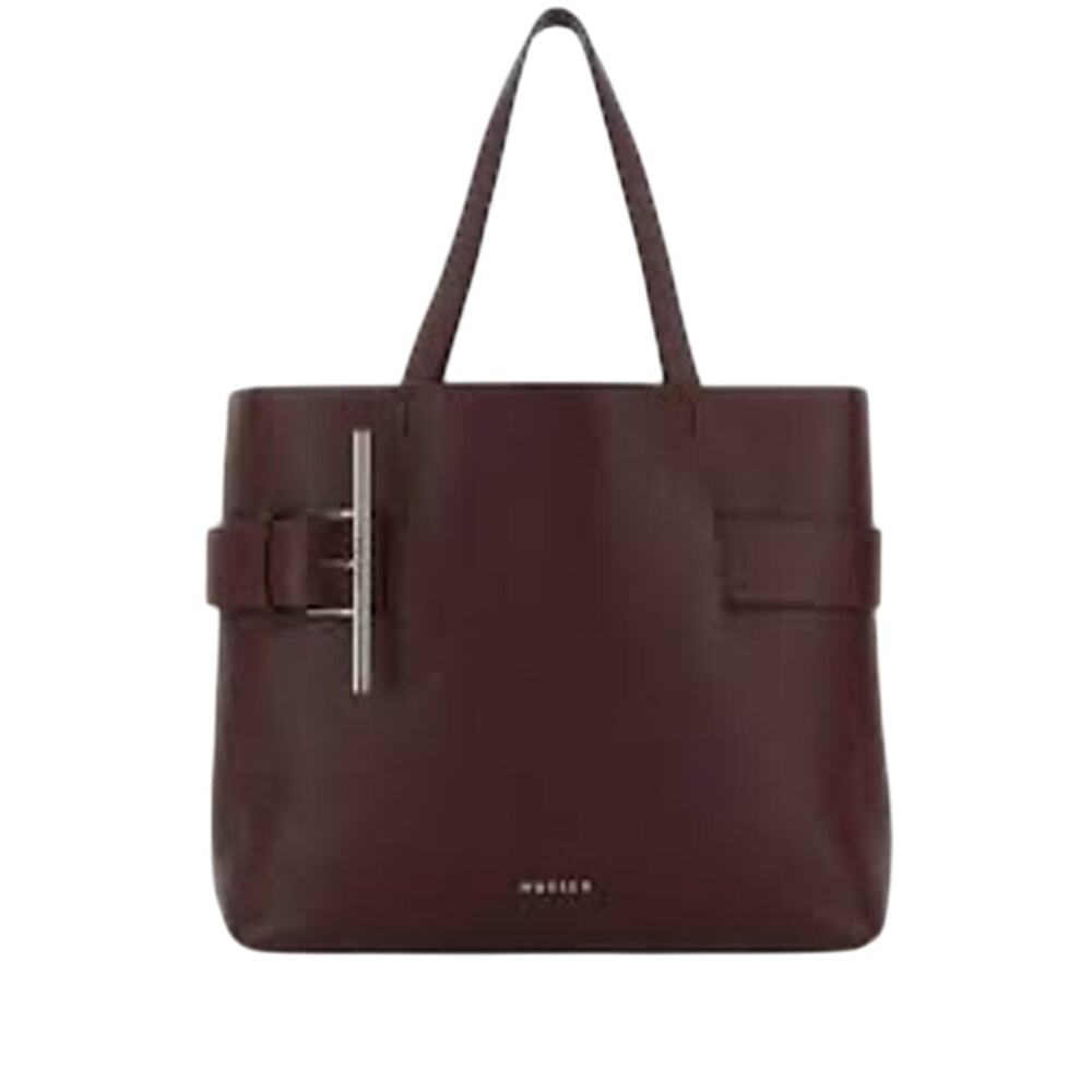 Alexander McQueen NWT T-Bar Sling Leather Tote in Cranberry